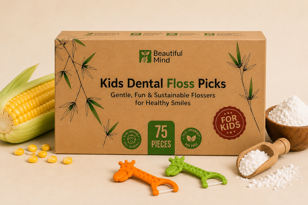 Kids Dental Floss Picks Giraffe Shape