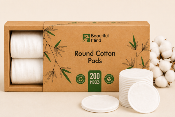 Round Cotton Makeup Remover Pads