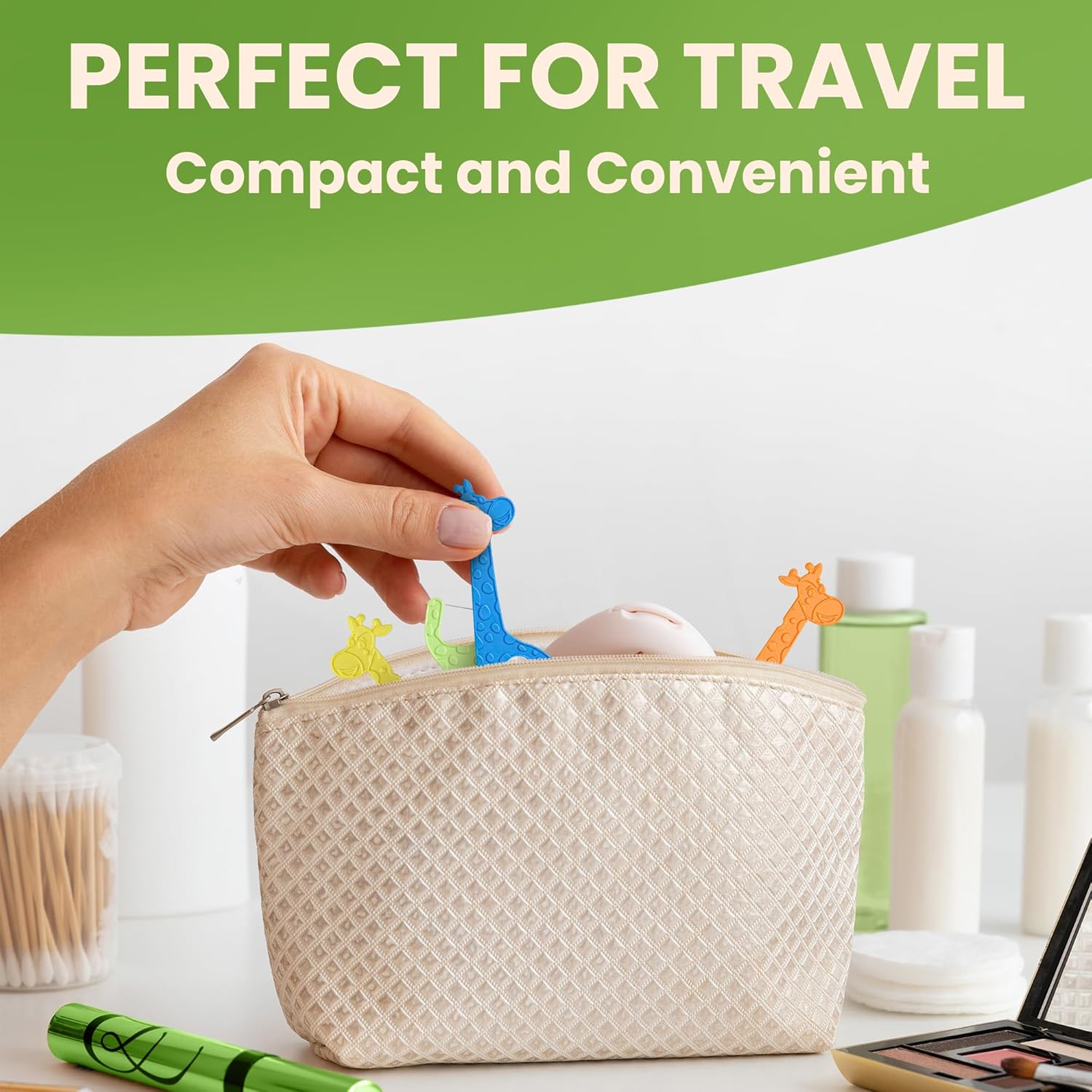 Dental Floss Picks for Kids 75 Pack