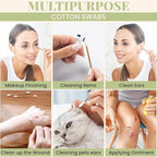 Bamboo Cotton Swabs 500 Pack